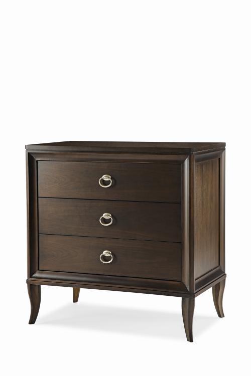 Tribecca Three Drawer Nightstand - Tribeca (Ring Pull)