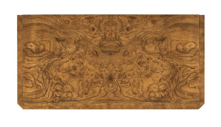 Vienna Biedermeier Burl Chest
