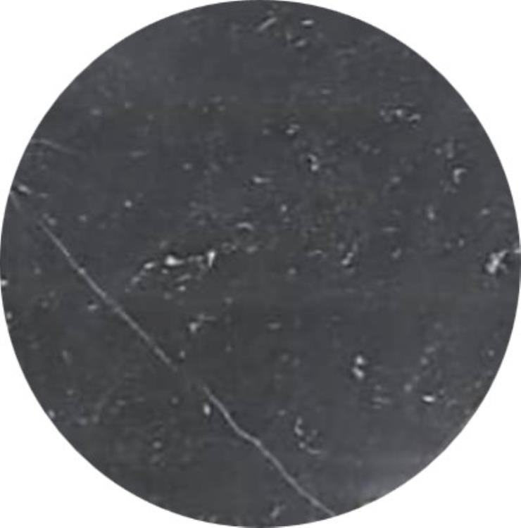 Neoclassic Black Marble Side Table