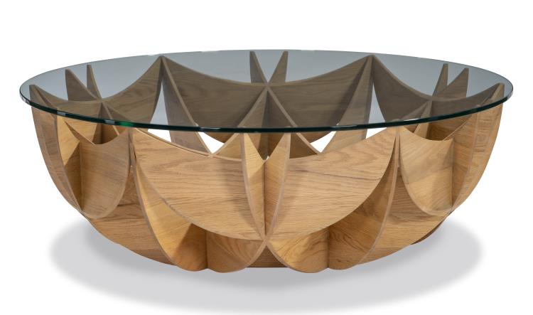 Oak Honeycomb Table