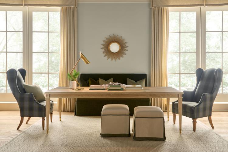 Maison '47 Large Rectangular Dining Table - Blonde Cerused