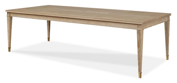 Maison '47 Small Rectangular Dining Table - Blonde Cerused