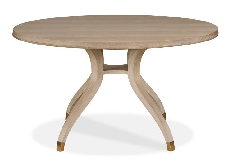 Maison '47 Round 54" Dining Table - Blonde Cerused