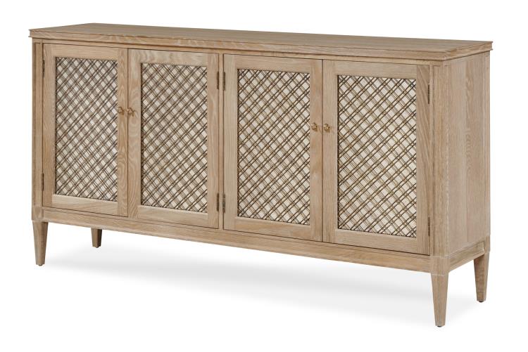 Maison '47 Mesh Front Sideboard - Blonde Cerused