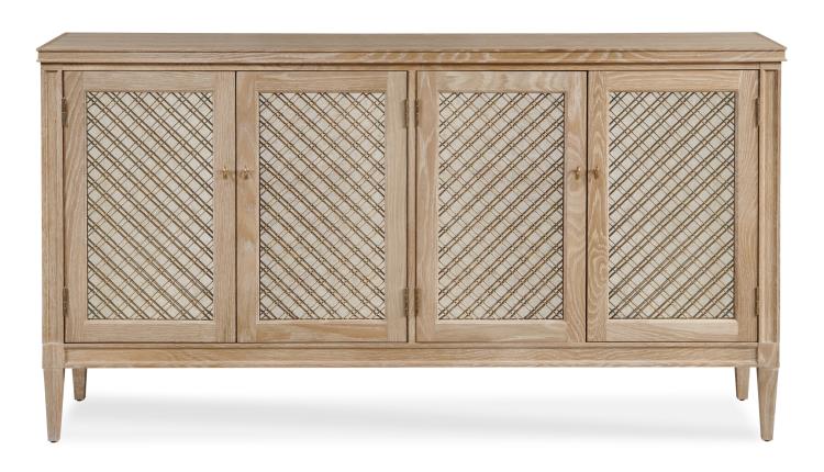 Maison '47 Mesh Front Sideboard - Blonde Cerused