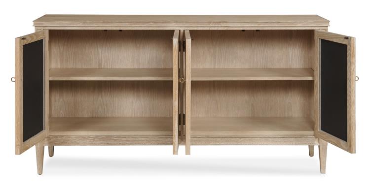 Maison '47 Mirror Front Sideboard - Blonde Cerused