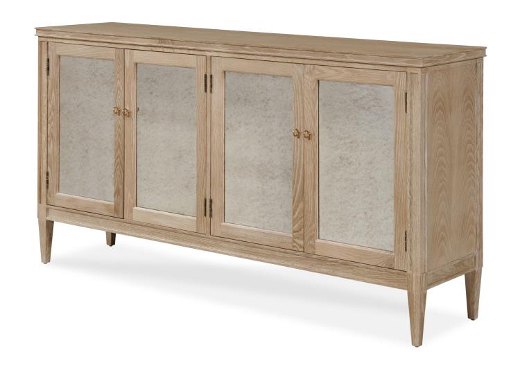 Maison '47 Mirror Front Sideboard - Blonde Cerused