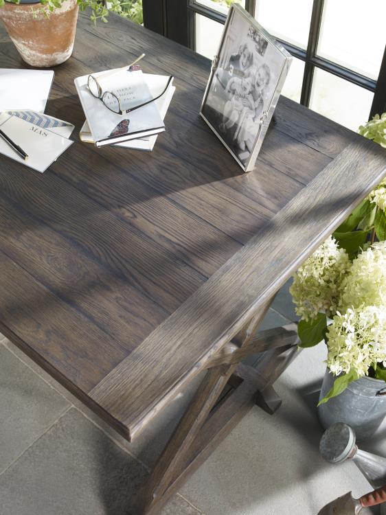 Seth Writing Desk - Brown Rustic