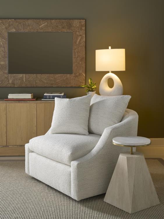 Tatum Swivel Chair In 71660L10 (Stocked)