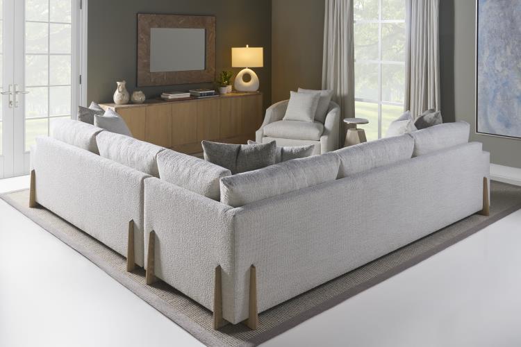 Great Room 40"D 2-Piece Sectional W/ Runner Base In 71660L10 ( Stocked)