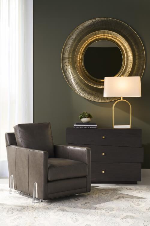 Cadence Three Drawer Chest - Mocha