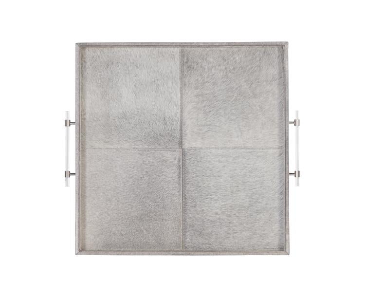 Sterling Large Hair-On-Hide Tray