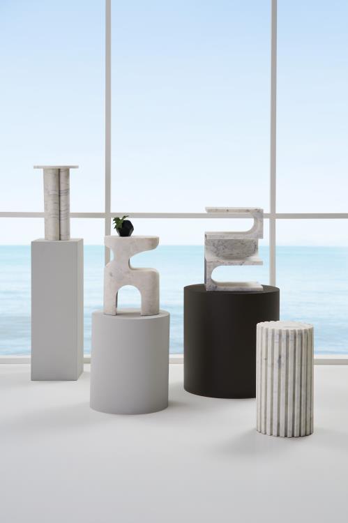 Abruzzi Spot Table - Banswara Marble