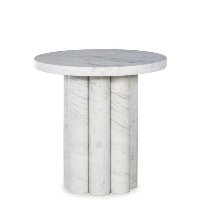 Tivoli Accent Table - Banswara Marble