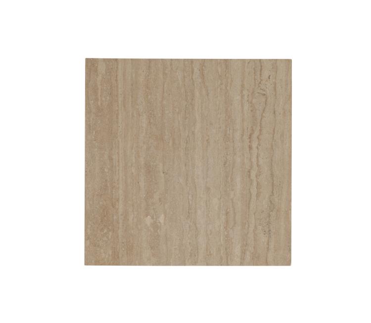 Ascoli Accent Table - Travertine