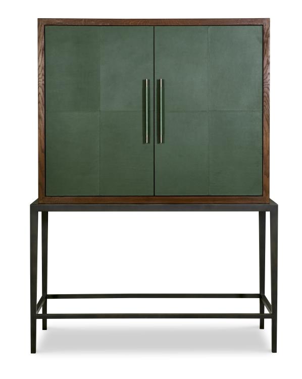 Scheffer Bar Cabinet - Evergreen