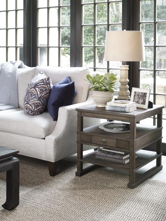 Andrew Side Table - Brown Rustic