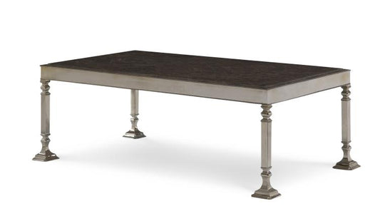 Heritage Coffee Table With Marble Top