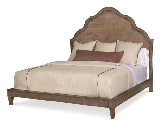 Casa Bella Carved Bed - Cal King Size 6/0 - Timber Grey Finish