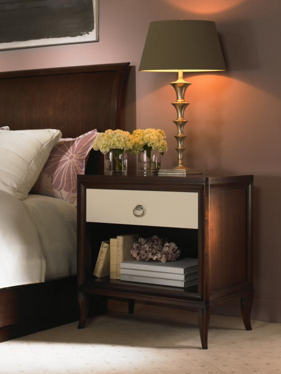 Tribeca Single Drawer Nightstand - Tribeca (Ring Pull)