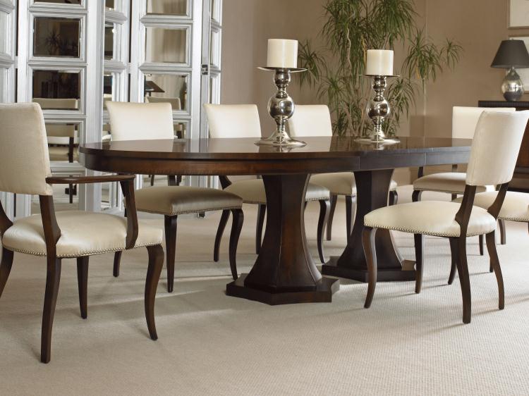 Tribeca Double Pedestal Dining Table - Tribeca
