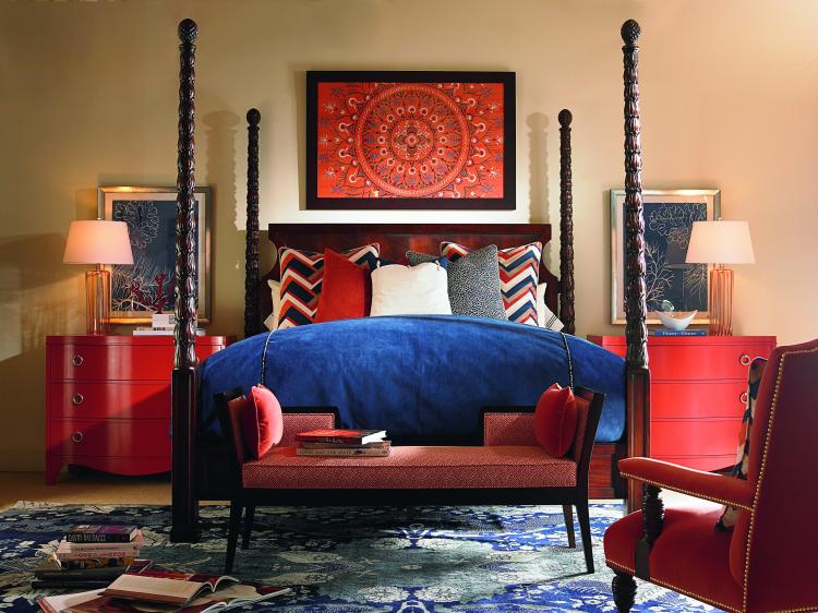 Chelsea Club King's Road Poster Bed - King 6/6 - Cognac