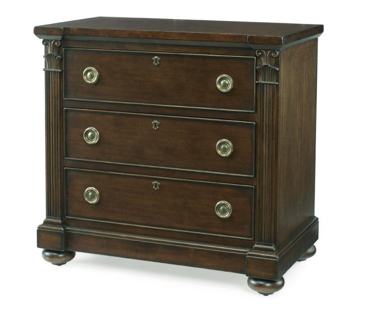 Chelsea Club Bywater Nightstand - Cognac