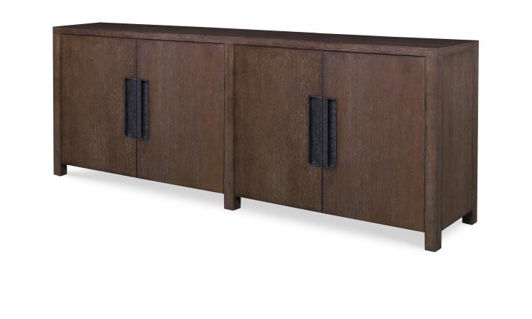 Mesa Chino Four Door Credenza - Napa Cerused