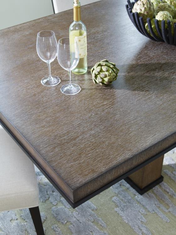 Mesa Pacific 119" Dining Table - Napa Cerused/Melange