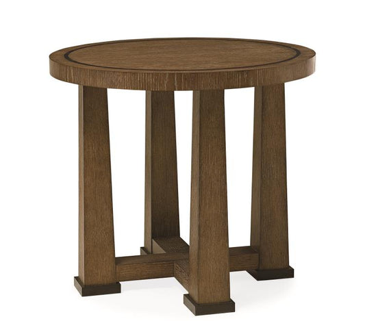 Mesa Aspen Lamp Table - Napa Cerused/Melange