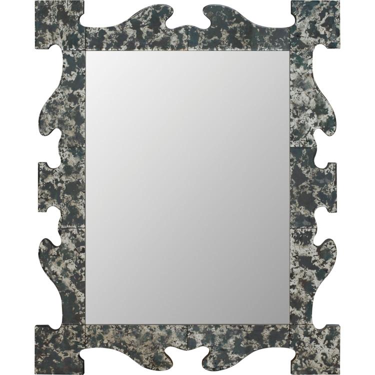 Hand Antique Mirror Frame, Mirror Glass