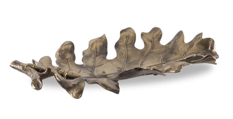 Brass Leaf Tray