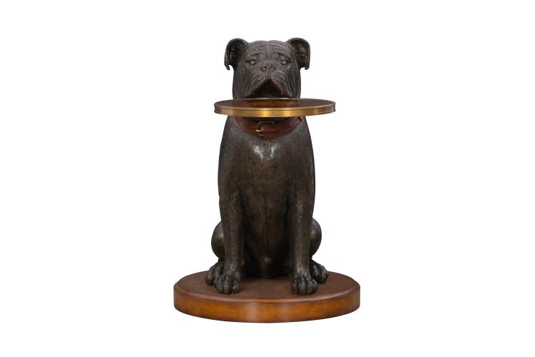 Bulldog Accent Table