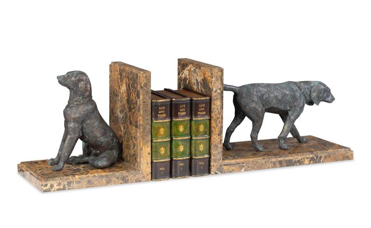 Hunting Dog Bookends