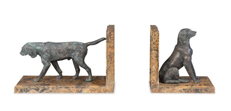 Hunting Dog Bookends