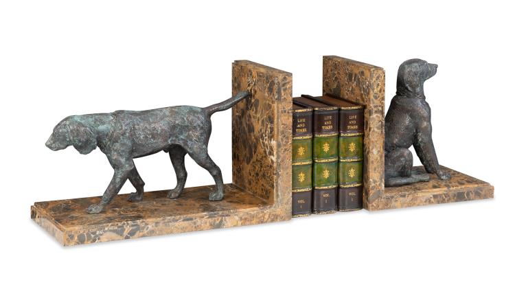 Hunting Dog Bookends