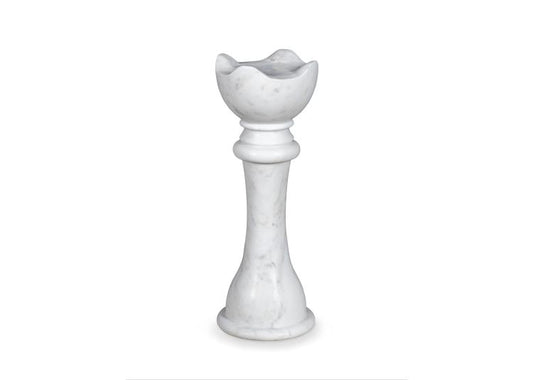 White Chess Table Queen