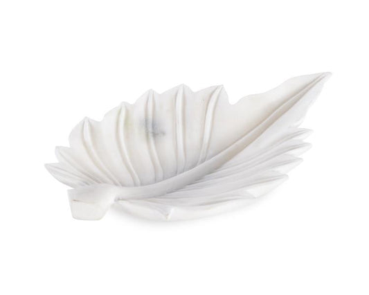 White Palm Dish