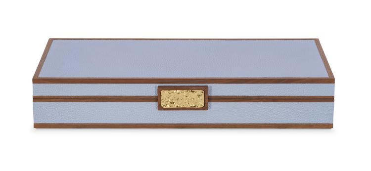 Light Blue Stacking Boxes