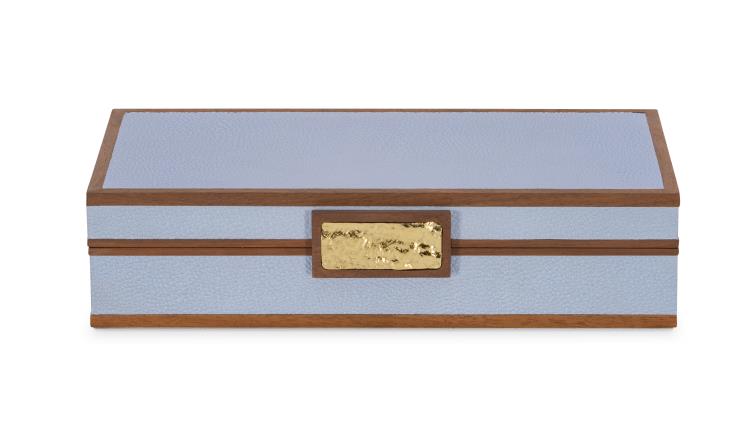 Light Blue Stacking Boxes