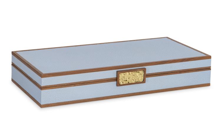 Light Blue Stacking Boxes