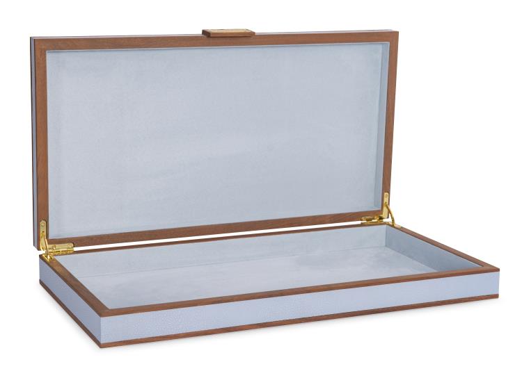 Light Blue Stacking Boxes