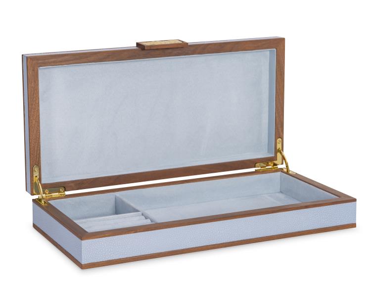 Light Blue Stacking Boxes