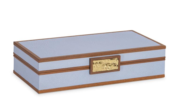 Light Blue Stacking Boxes