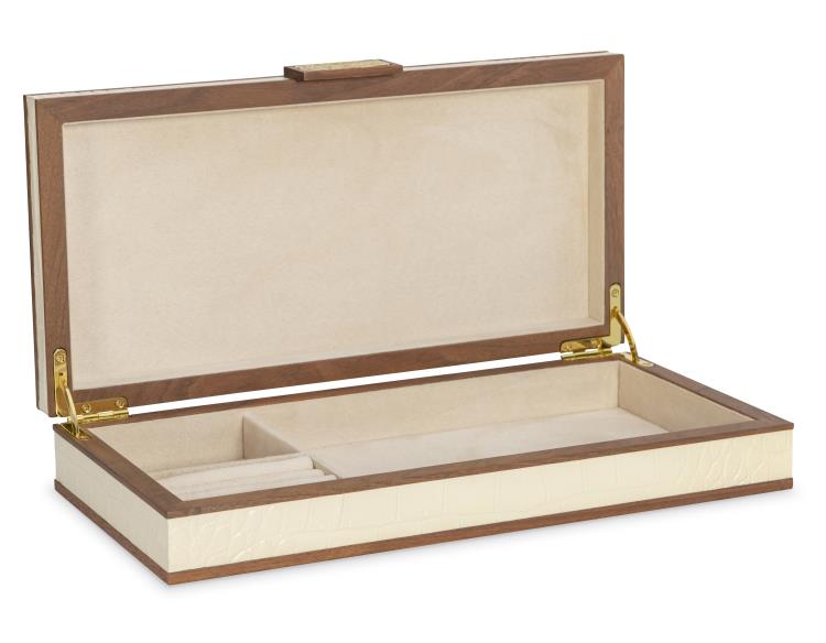 Cream Stacking Boxes