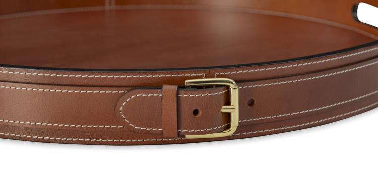 Leather Buckle Tray
