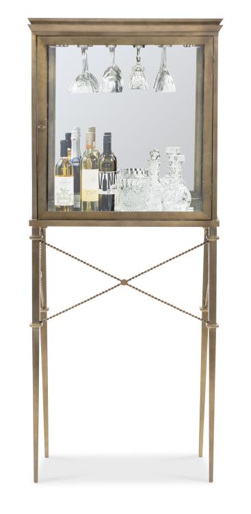 Hamilton Vitrine Bar Cabinet