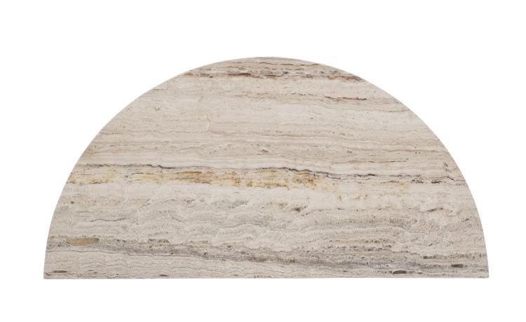 Venetian Demilune Console