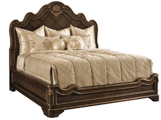 Aria King Panel Bed