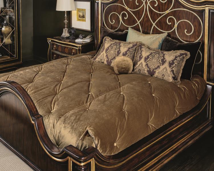 Majorca King Panel Bed